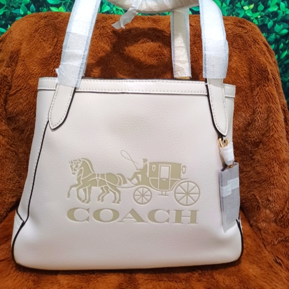 Coach Horse and Carriage Tote 27